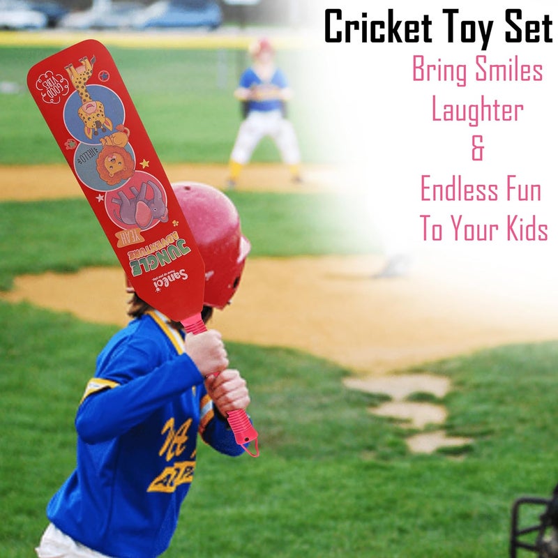 Knick Knack Santoi Animal Style Cricket Bat with Ball Set - Indoor & Outdoor Sports Toy for Kids - Image 4